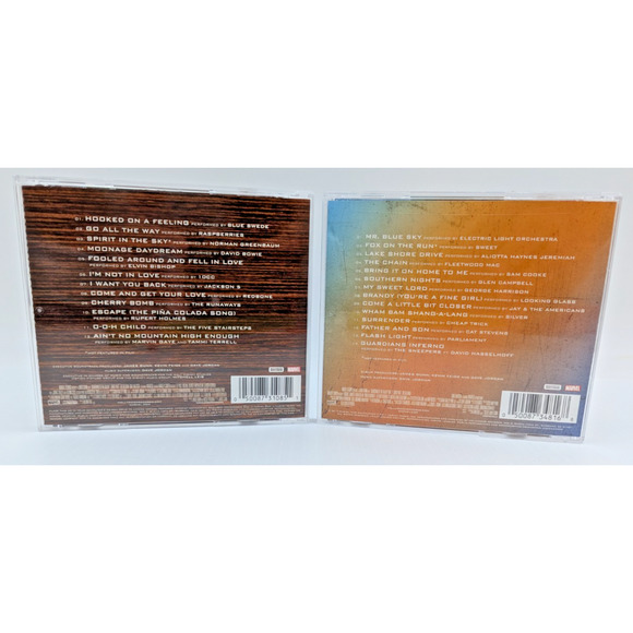 Guardians of the Galaxy Awesome Mix Volume 1 & 2 Soundtrack CD Marvel - Picture 2 of 8